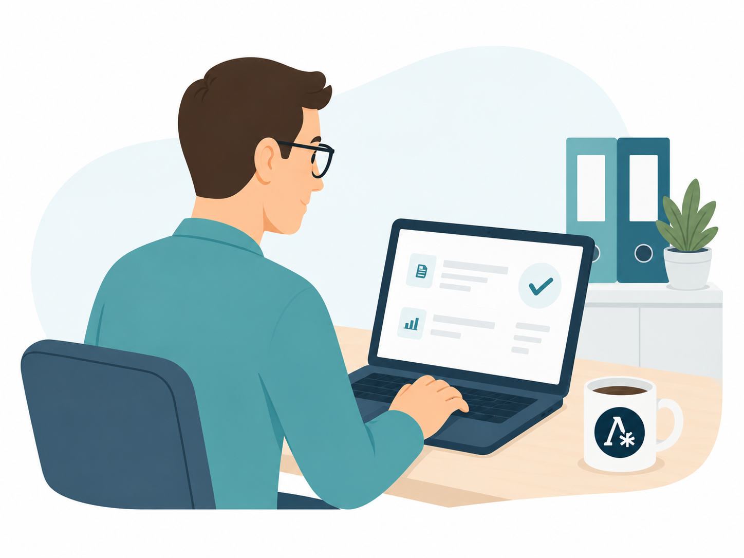 Agile team managing weekly bookkeeping work