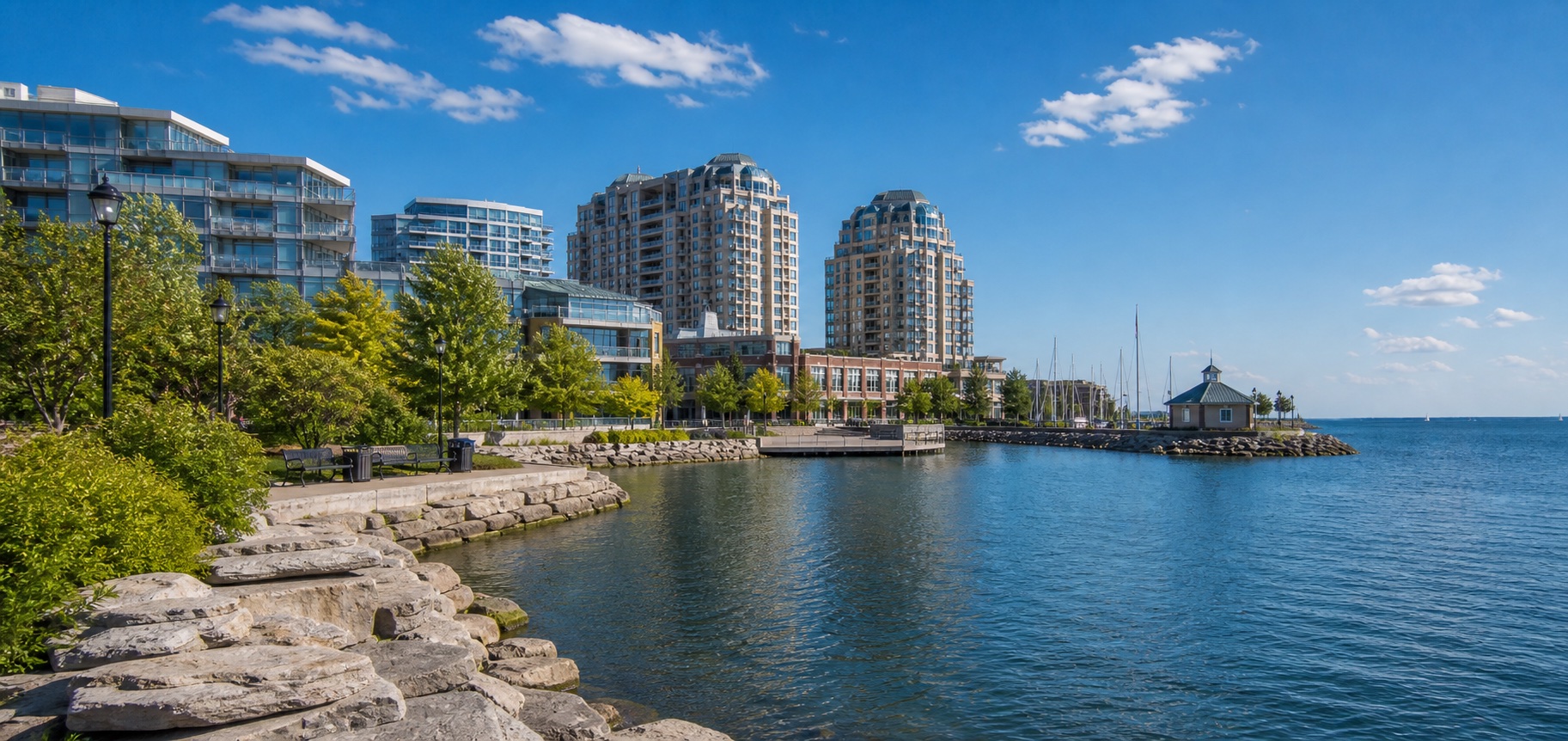 Oakville waterfront and harbour for local bookkeeping services