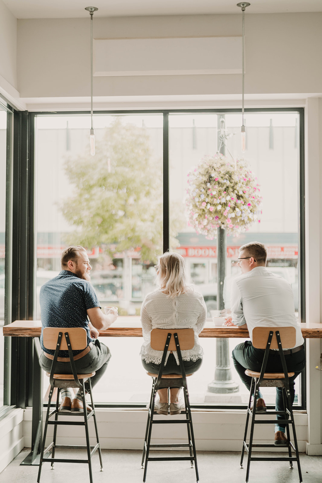 Agile Bookkeeping team seated by a window
